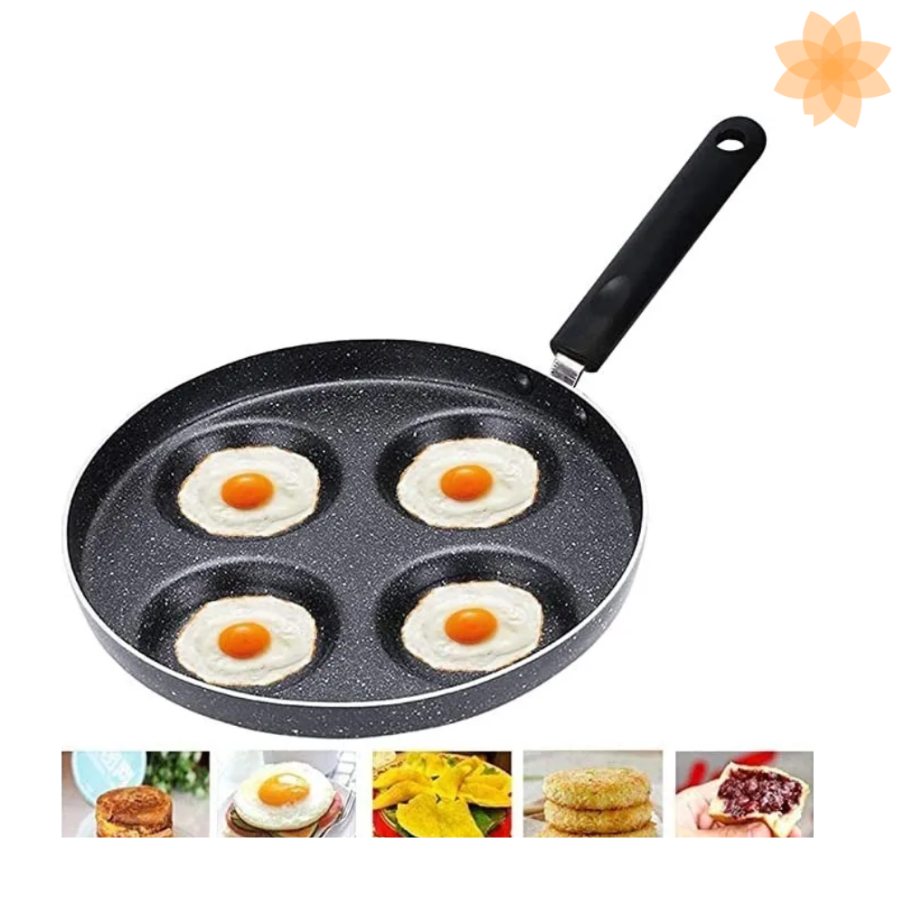 Sarten 4 espacios Antiadherente Cocina